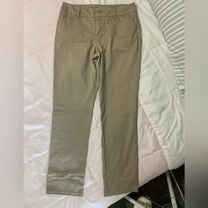 Straight leg relaxed fit khaki color Lee pants